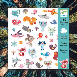 Klistermärken - Små vänner från Djeco