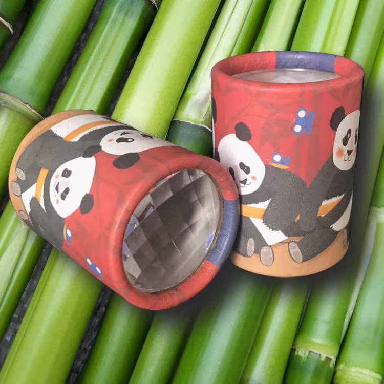 Kalejdoskop eller Oktaskop - Panda från Londji