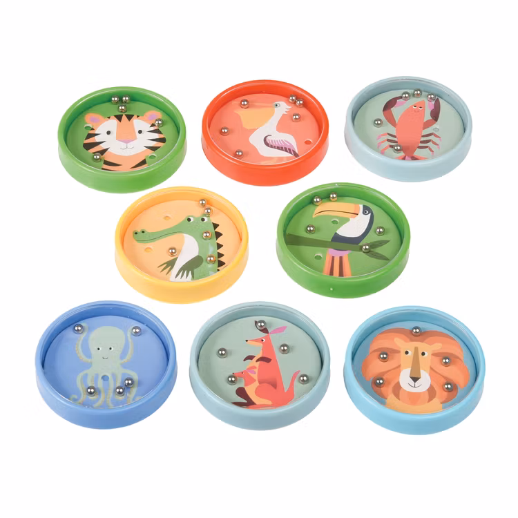 Tålamodsspel med vilda djur