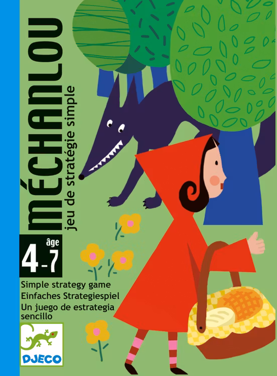 Mechanlou - Spel med Rödluvan och Vargen från Djeco
