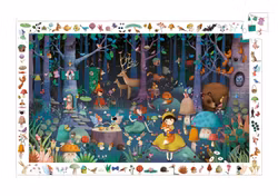 Observationspussel - Den förtrollade skogen (100 bitar)