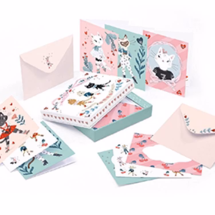 Lucilles skrivarset från Djeco