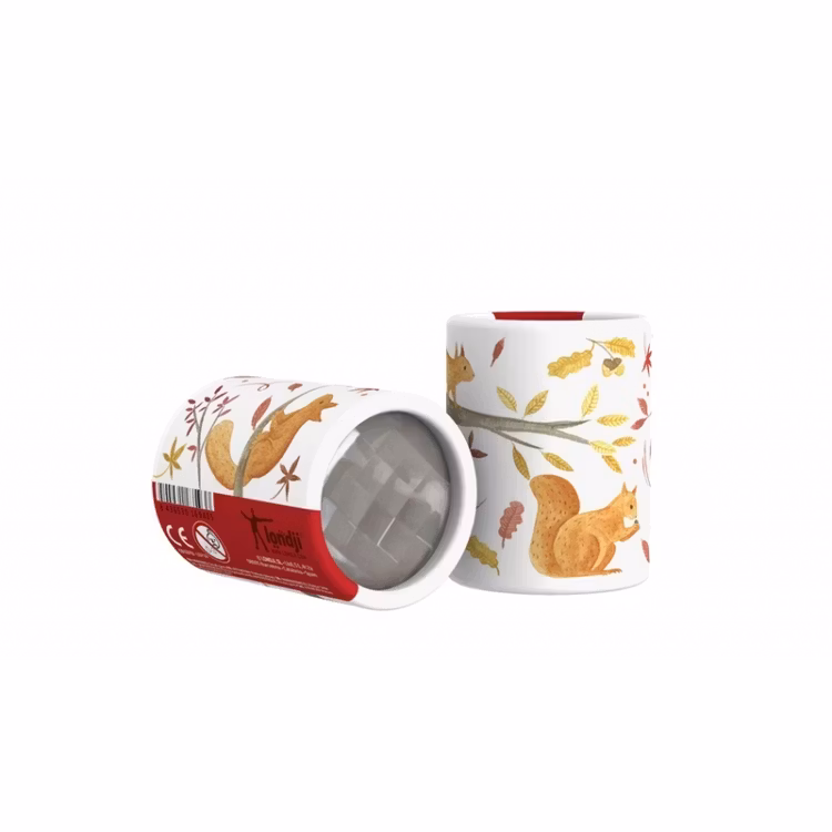 Oktaskop eller kalejdoskop - Ekorre