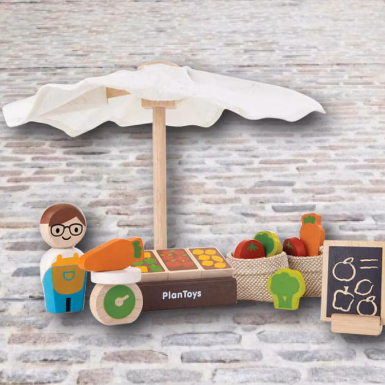 Marknadsstånd från PlanToys