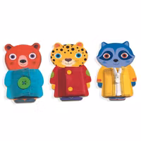 Ziptou - Öva dig att knäppa och stänga