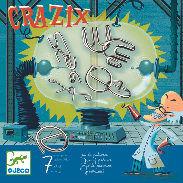 Crazix - tankenötter från Djeco