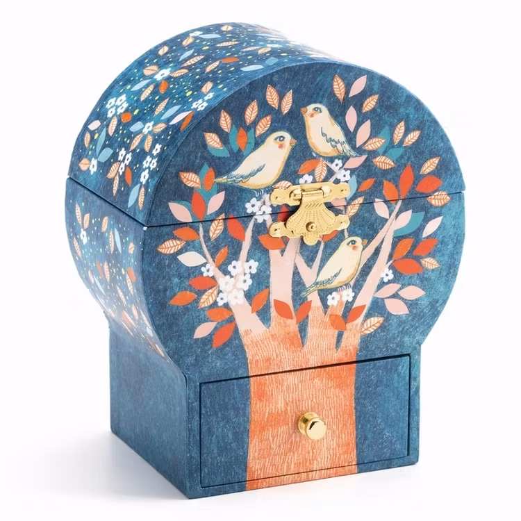 Speldosa & smyckeskrin - Nattfågel från Djeco