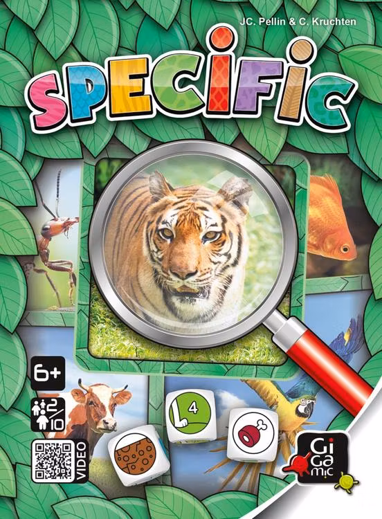 Barnspel Specific - Kan du hitta det rätta djuret?