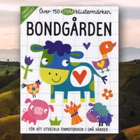 150 Stora klistermärken - Pysselbok för de mindre barnen - Bondgård