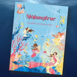 Sjöjungfrur - Pysselbok med klistermärken