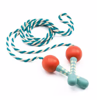 Fint hopprep med trähandtag - Grönt