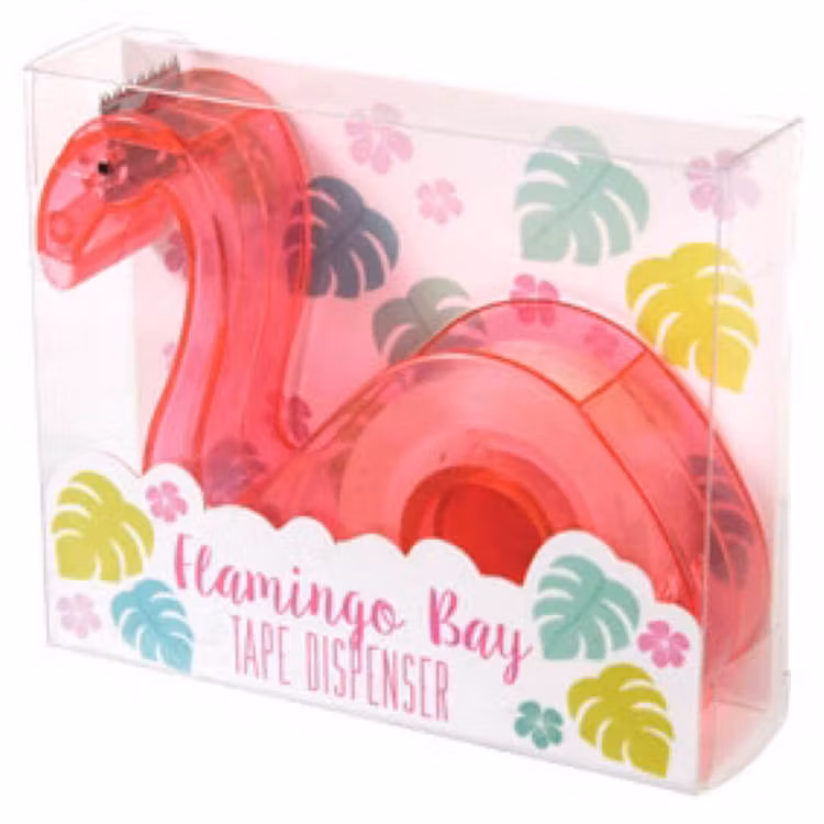 Tejphållare+tejp - Flamingo