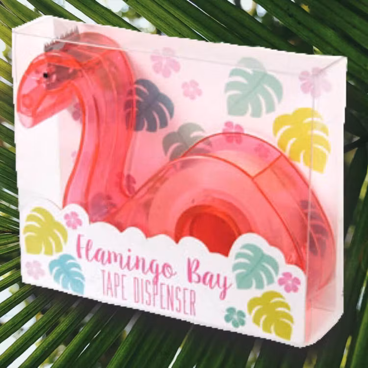 Tejphållare+tejp - Flamingo