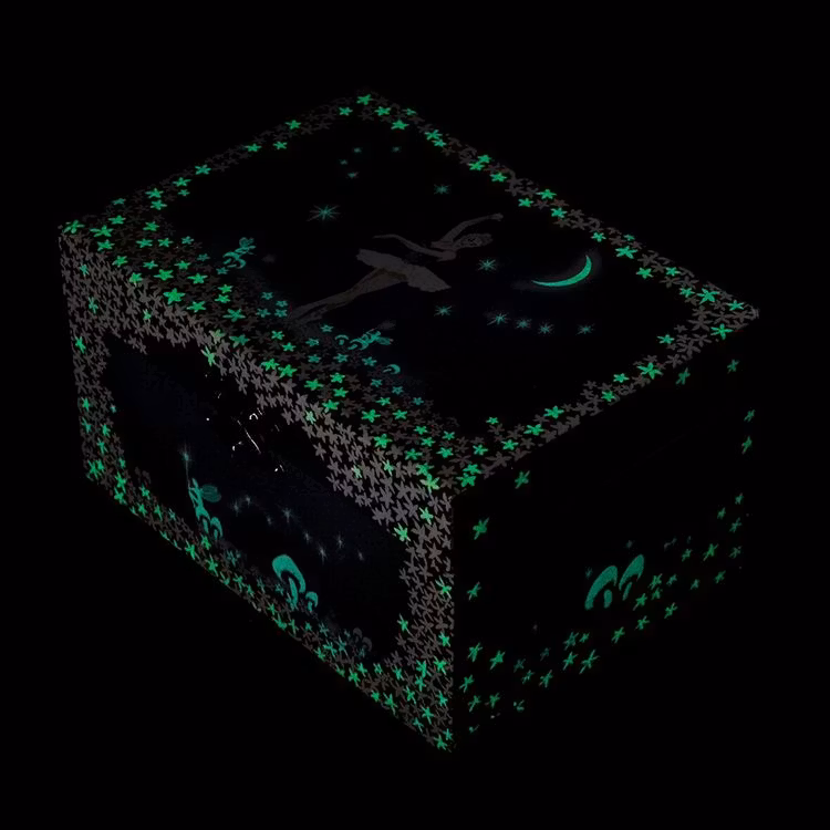 Speldosa och förvaringsskrin - Lyser i mörkret (Ballerina)