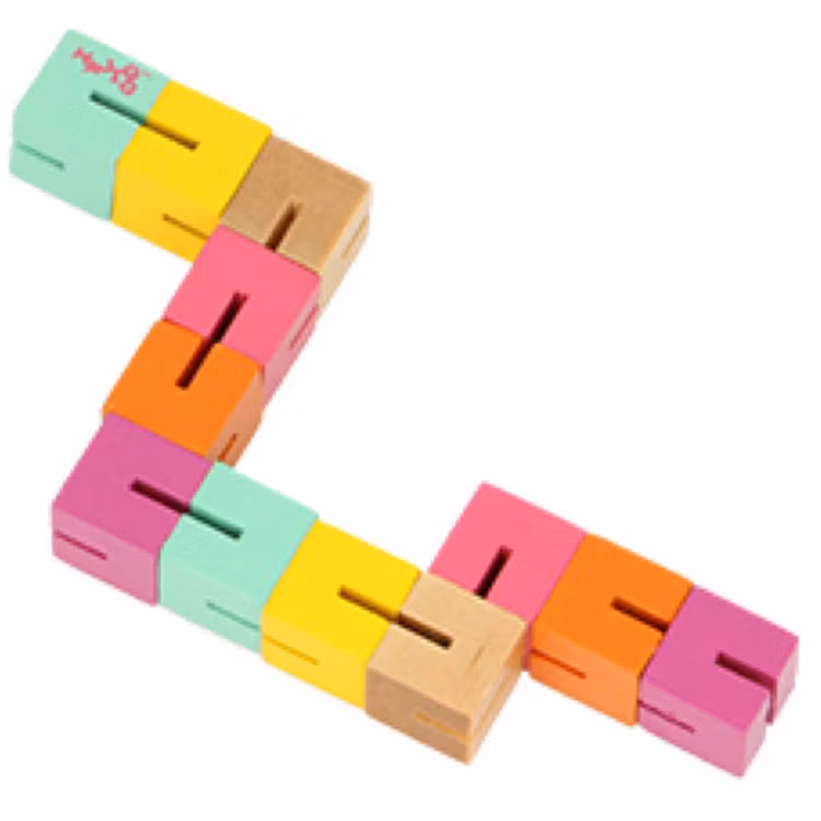 Twisty Blocks - Träleksak med retrodesign