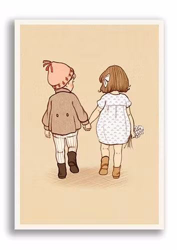 Kort - Tillsammans klarar vi allt! (Fraktfritt)