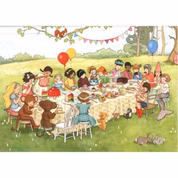 Enkelt Kort - Kalas i det gröna (Fraktfritt)