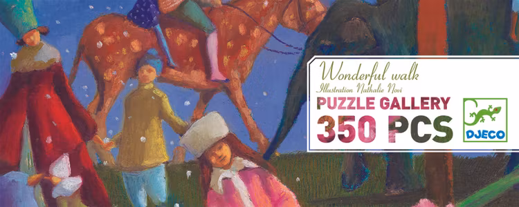 Pussel - Promenaden (350 bitar) från Djeco