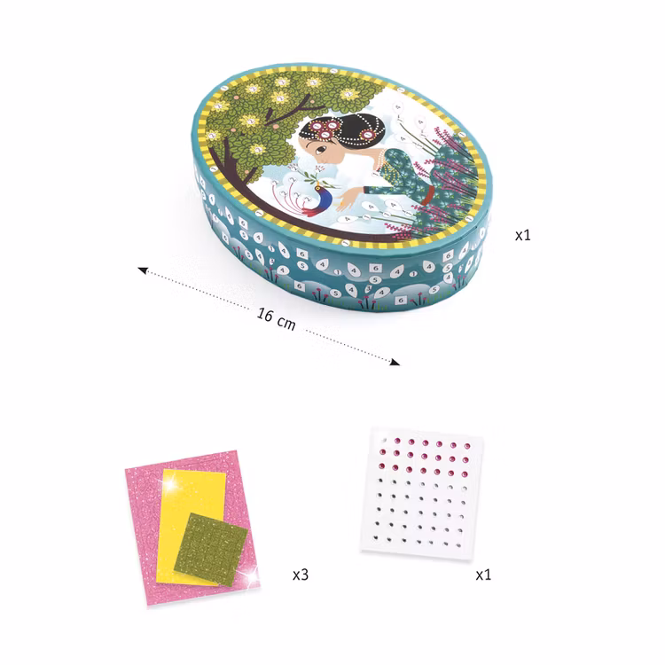 Pyssel - Gör ditt eget smyckeskrin från Djeco