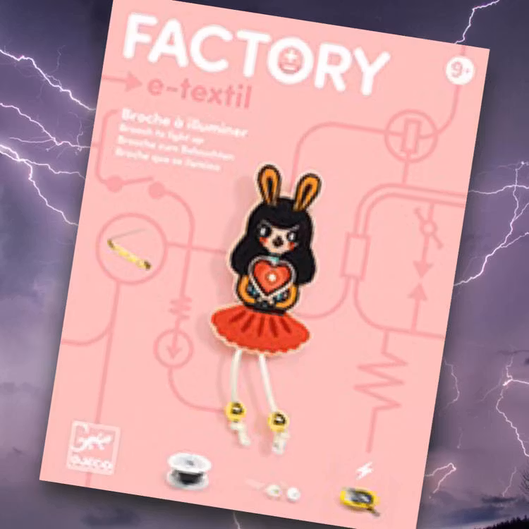 Lär dig om elektricitet - Gör en egen brosch med belysning