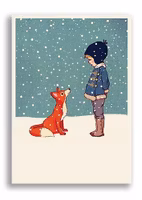 Enkelt Kort - Hej räv (Fraktfritt)