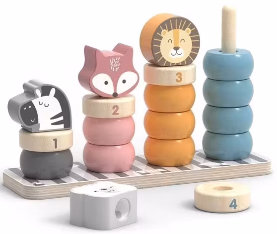 Räkna och bygg - Djur