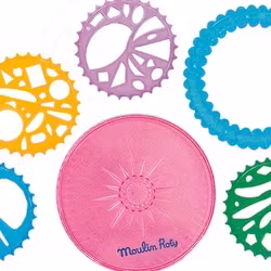 Mandala-ringar - Schabloner från Moulin Roty