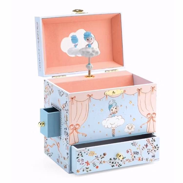 Speldosa och smyckeskrin - Prima ballerina från Djeco