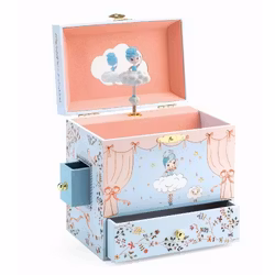 Extra lyxig speldosa och smyckeskrin - Prima ballerina