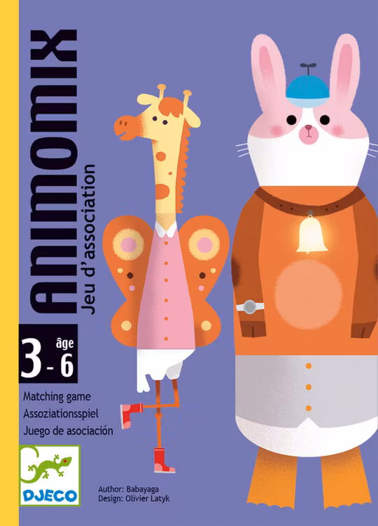 Animomix - Kortspel för barn från Djeco