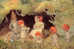 Enkelt kort - Tomtebobarnen - Hemmasysslor