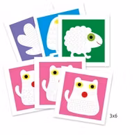 Graphism Animals från Djeco