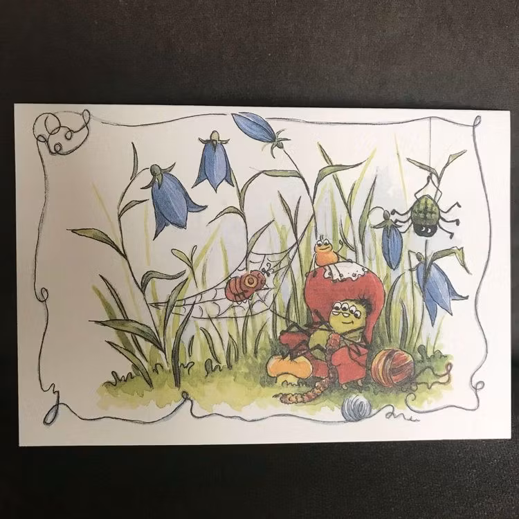 Dubbelt kort -Virka spindelnät (Fraktfritt)