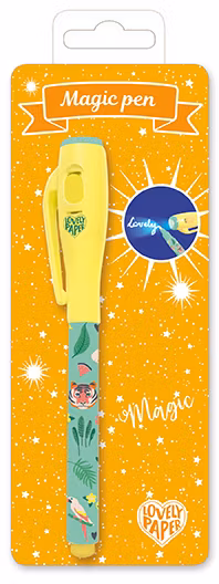 Penna med osynlig skrift (flera olika att välja bland)