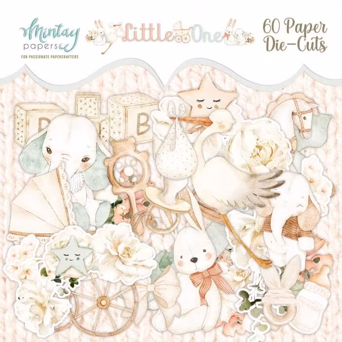 Vackert papperspyssel - Little one (60 delar)