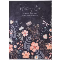 Skrivset med Brevpapper och Kuvert - Midnight Madness