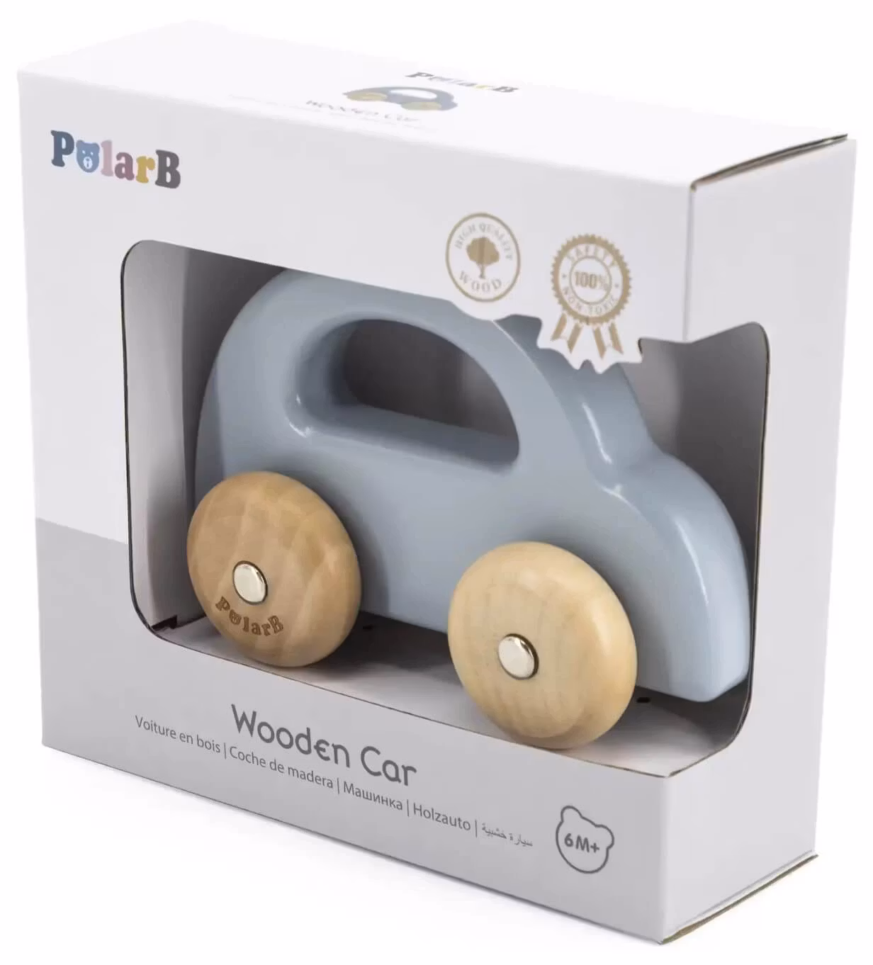 Blå bil från Viga/Polar B