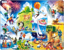 Rampussel - Årstidsaktiviteter (46 bitar)