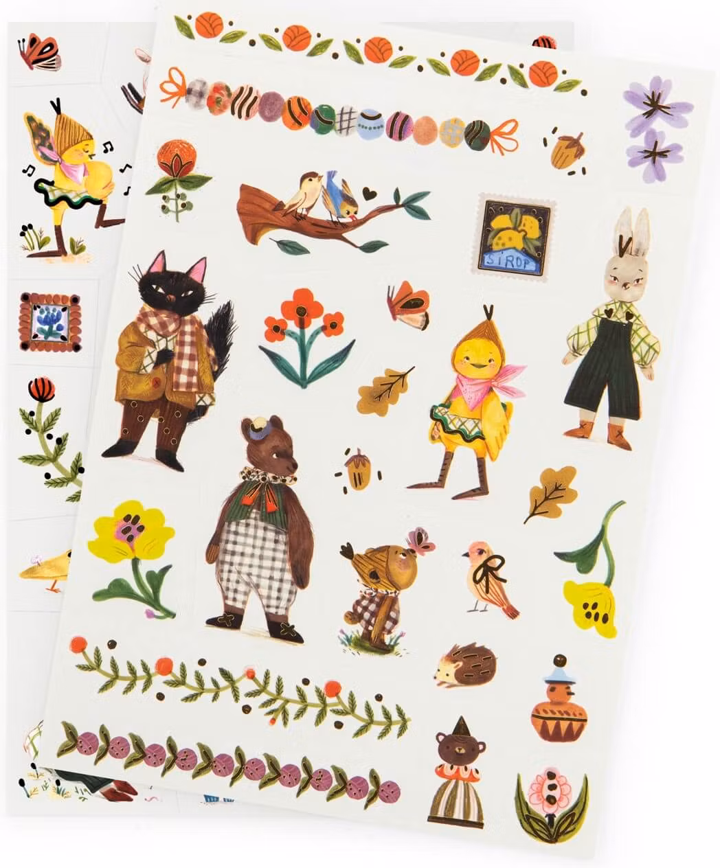 Tatuering 'Les Minouchkas' (Fraktfritt)