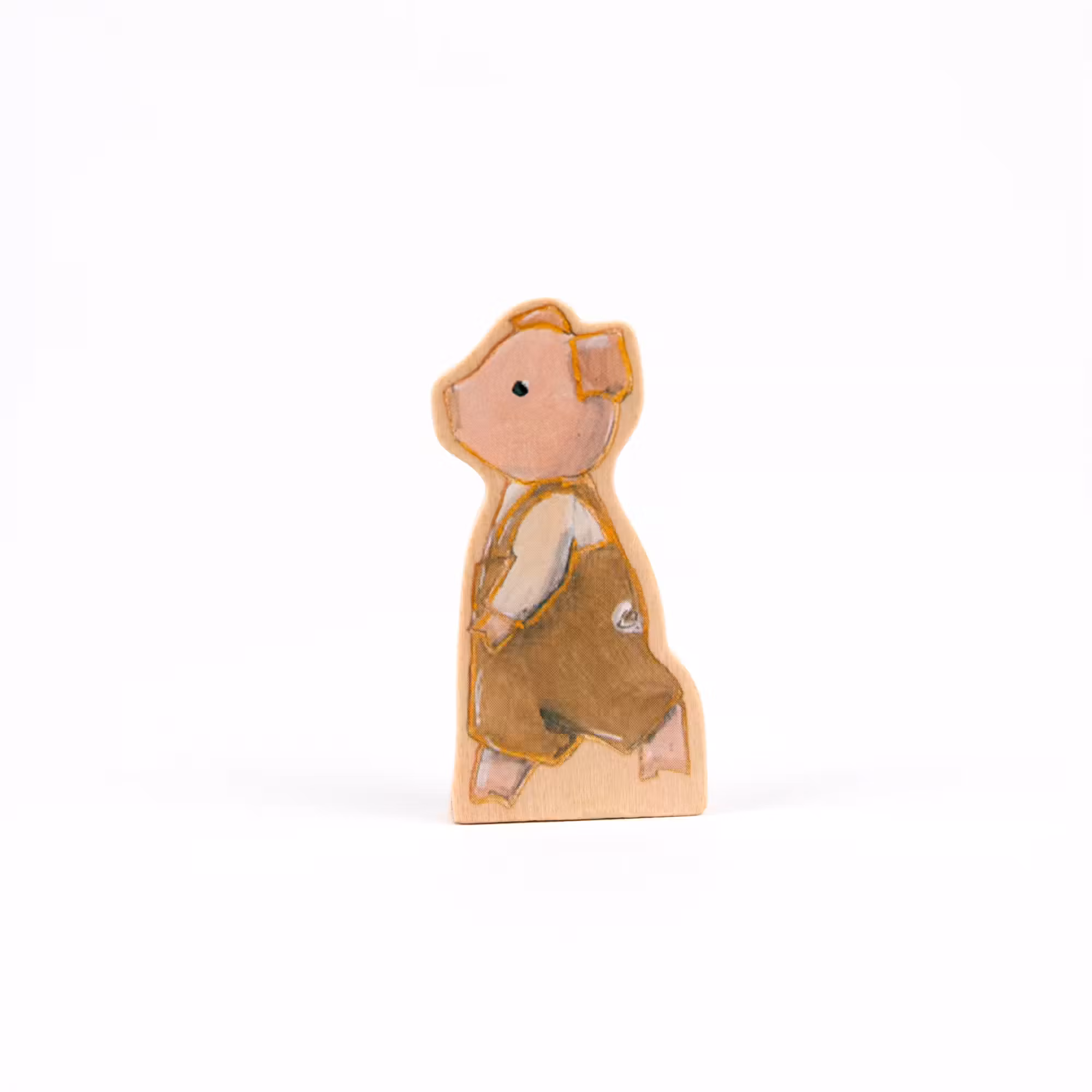 Sagoteater med träfigurer