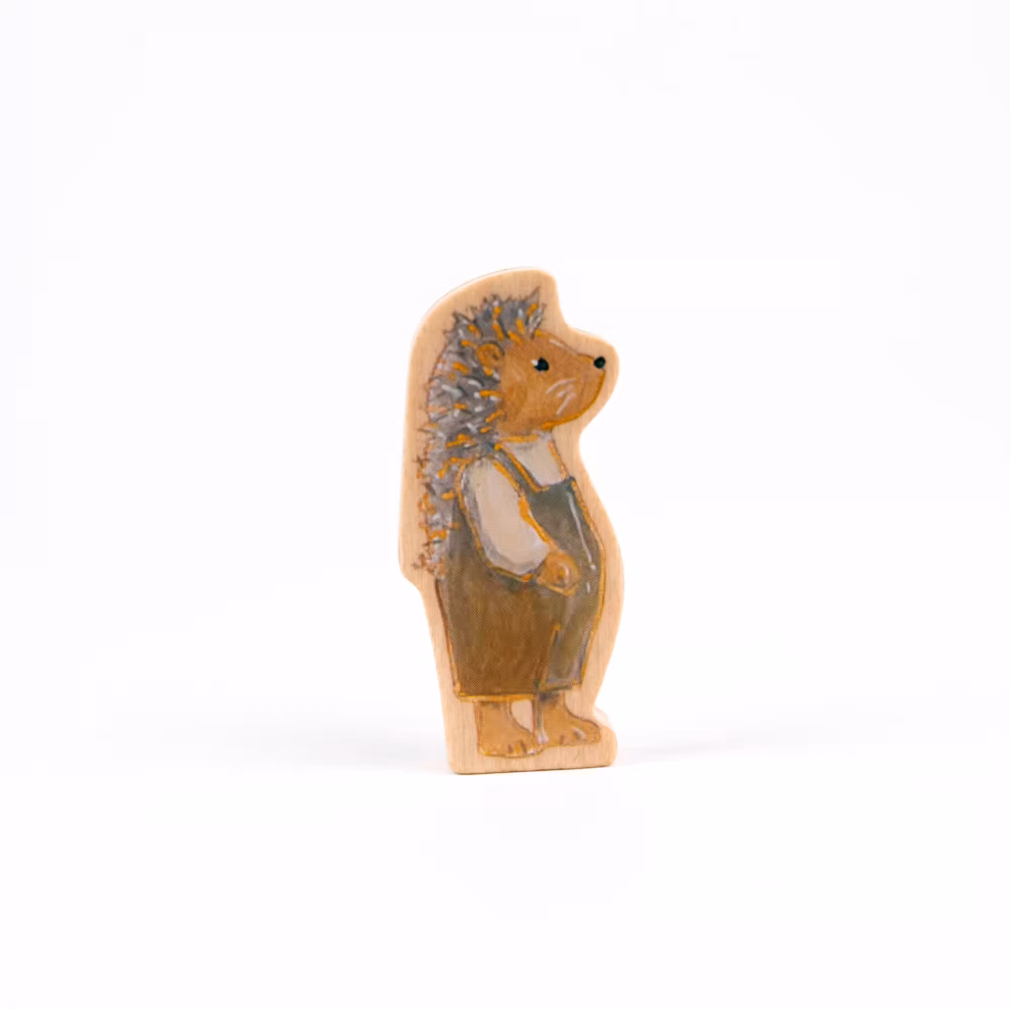 Sagoteater med träfigurer