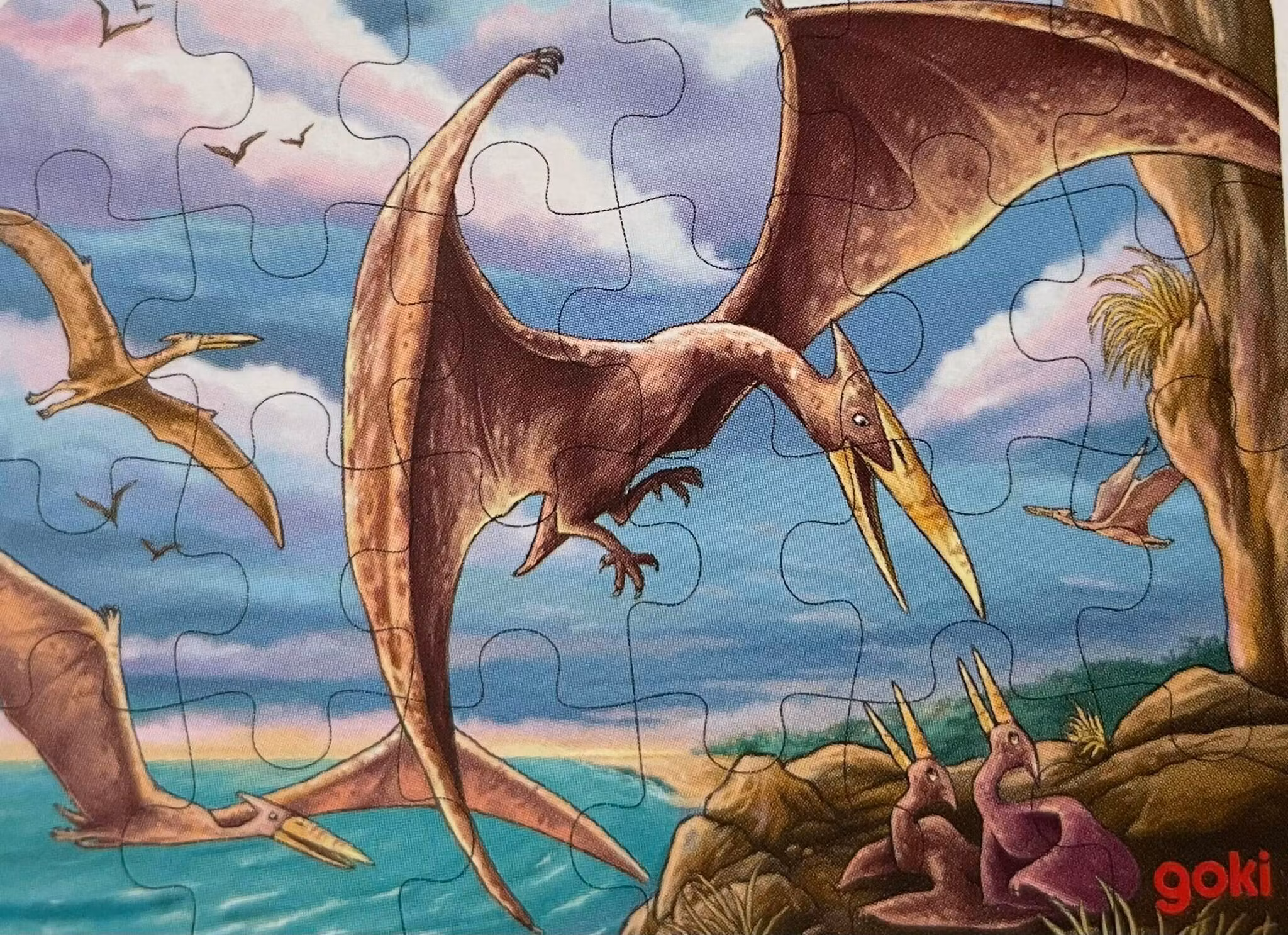 Minipussel - Dinosaurier - Välj vilken sort du vill ha (24 bitar)