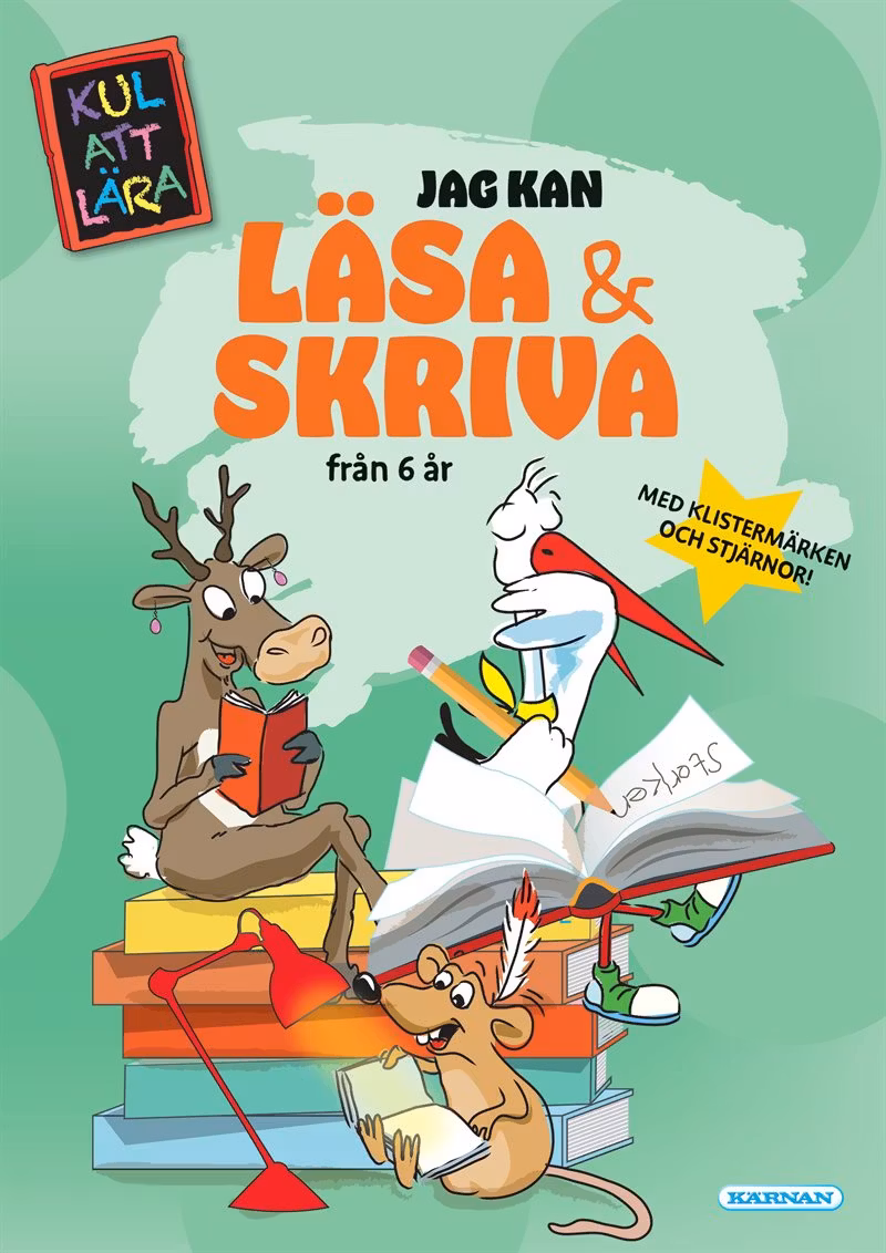 Pysselbok - Jag kan läsa och skriva