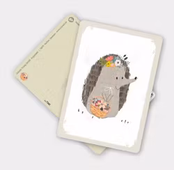 Enkelt Kort - Blomstrande igelkott (Fraktfritt)