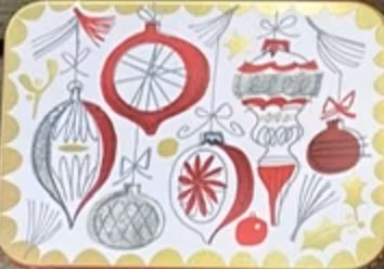 Vackra burkar med vinter- och jultema (Flera att välja bland)