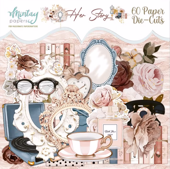 Vackert papperspyssel - Her story (60 delar)