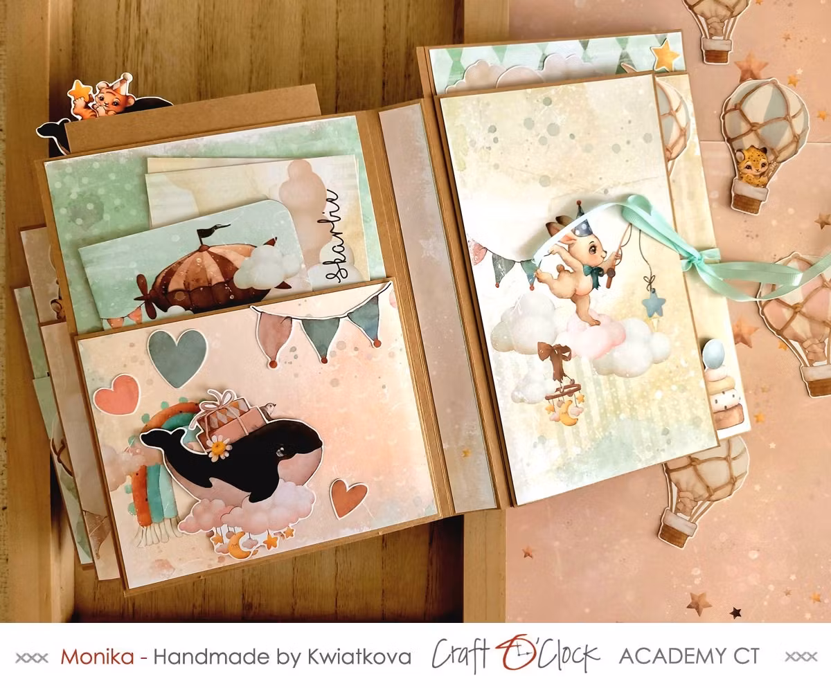 Vackra pysselpapper - Pappersdekorationer - My sweet treasure (6 ark)