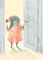 Enkelt kort - Lilla kotten, Öppna din dörr