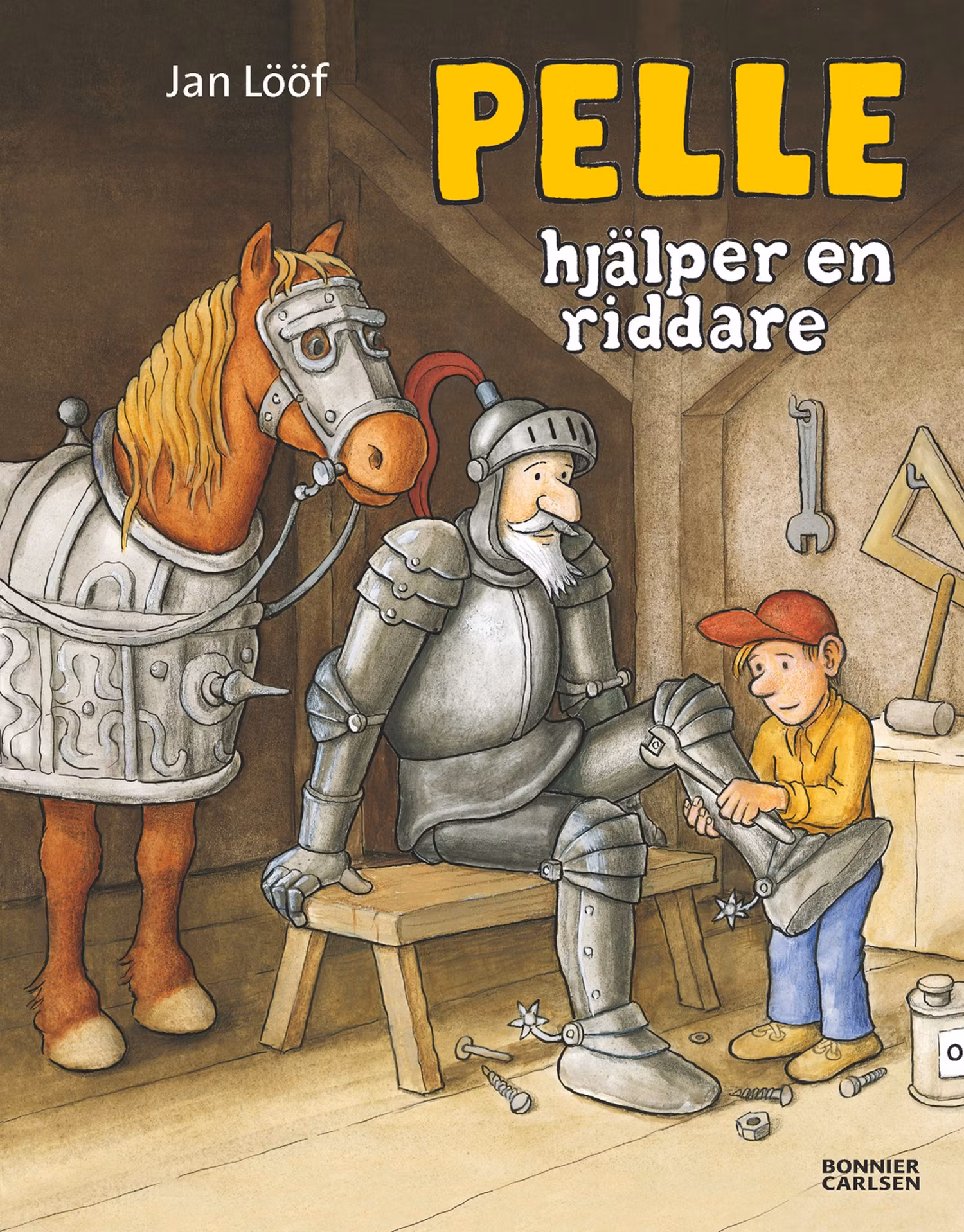 Pelle hjälper en riddare