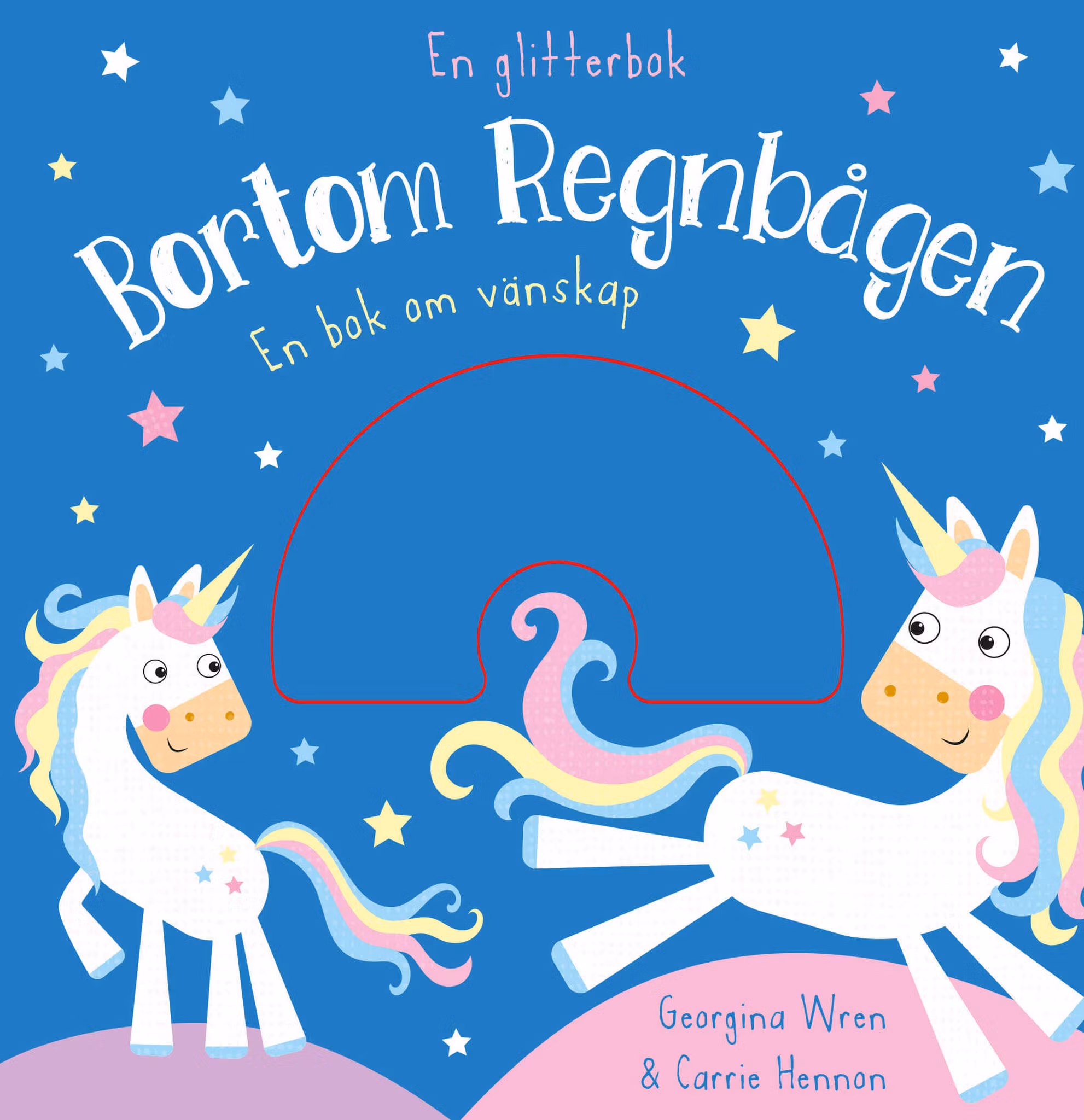 En glitterbok - Bortom regnbågen (Glitterbok)